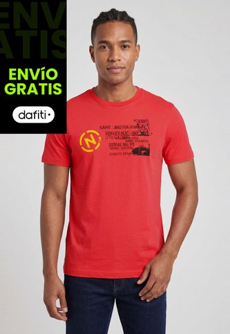 Camiseta NAUTICA Rojo Nautica