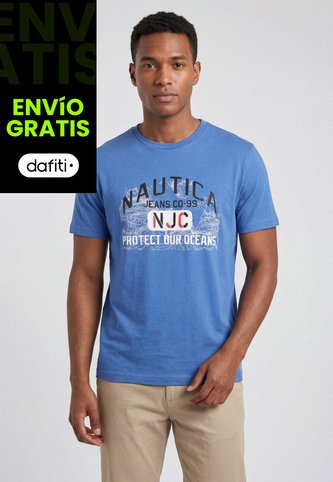 Camiseta NAUTICA Azul Nautica
