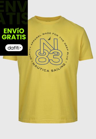 Camiseta NAUTICA Amarillo Nautica