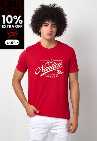 Camiseta NAUTICA Rojo Nautica