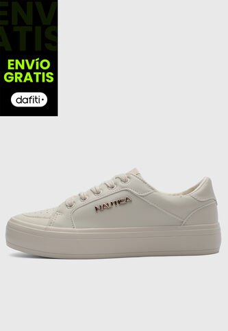 Tenis Lifestyle NAUTICA Larabelle Beige Nautica