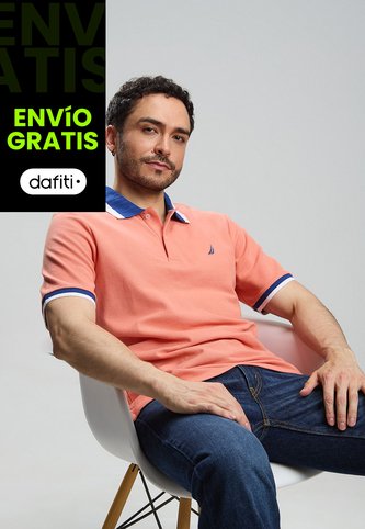 Polo NAUTICA Salmón Nautica