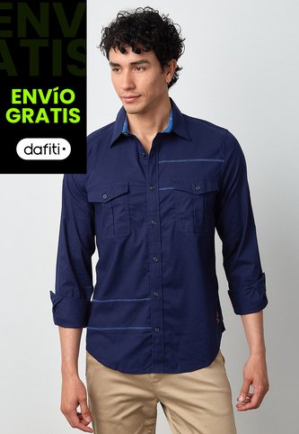 Camisa NAUTICA Azul Nautica