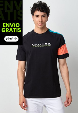 Camiseta NAUTICA Negro Nautica