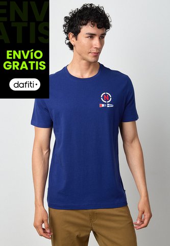 Camiseta NAUTICA Azul Nautica