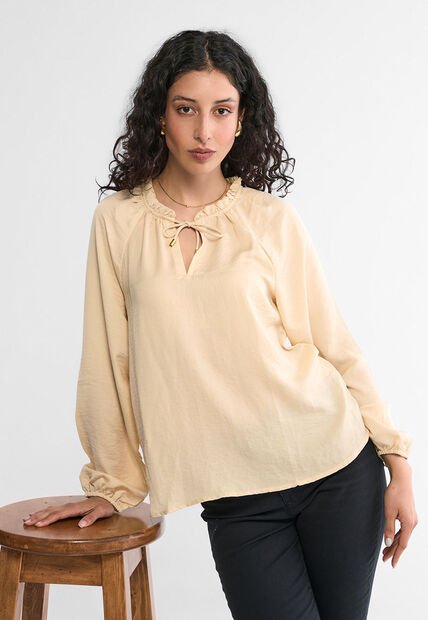 Blusa NAUTICA Beige