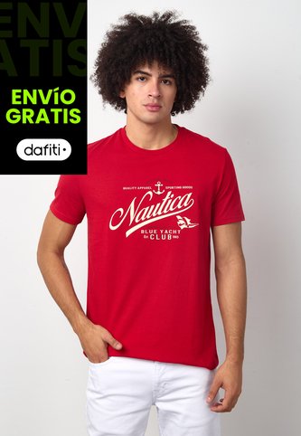 Camiseta NAUTICA Rojo Nautica
