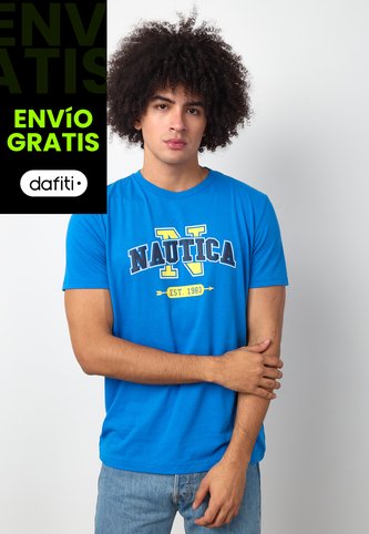 Camiseta NAUTICA Azul Nautica