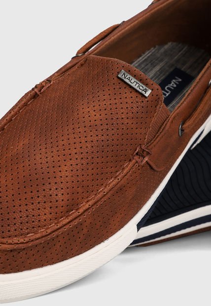 Zapato Casual Cafe Blanco Nautica Doubloon Compra Ahora Dafiti Colombia