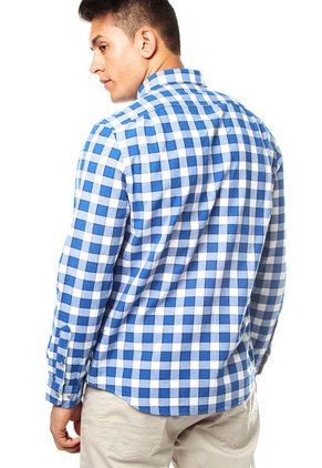 Camisa Azul Nautica