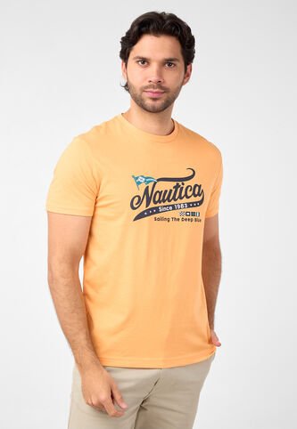 Camiseta NAUTICA Naranja Nautica
