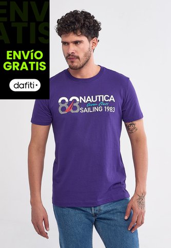 Camiseta NAUTICA Violeta Nautica