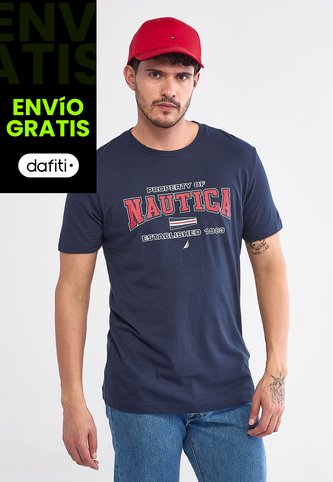 Camiseta NAUTICA Azul Nautica