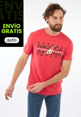 Camiseta NAUTICA Rojo Nautica