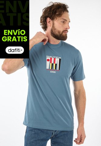 Camiseta NAUTICA Azul Raf Nautica