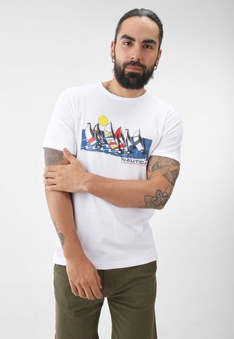 Camiseta NAUTICA Blanco Nautica