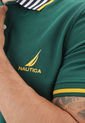 Polo Verde-Amarillo-Azul NAUTICA de Nautica