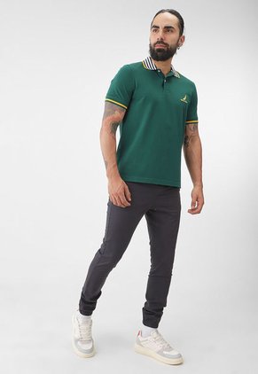 Polo Verde-Amarillo-Azul NAUTICA