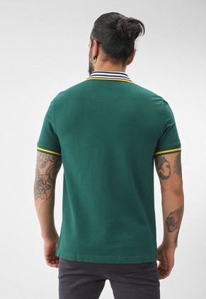 Polo Verde-Amarillo-Azul NAUTICA