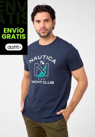 Camiseta NAUTICA Azul Nautica
