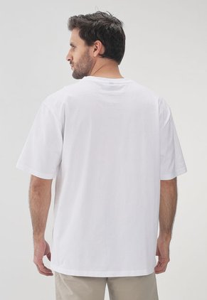 Camiseta Blanco-Verde-Violeta-Naranja NAUTICA