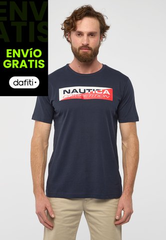 Camiseta NAUTICA Azul Nautica