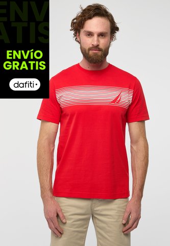 Camiseta NAUTICA Rojo Nautica