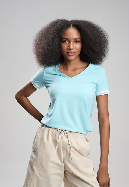 Camiseta NAUTICA Celeste