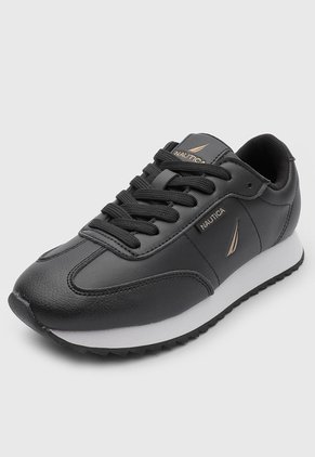 Tenis Lifestyle Nautica Molly Negro