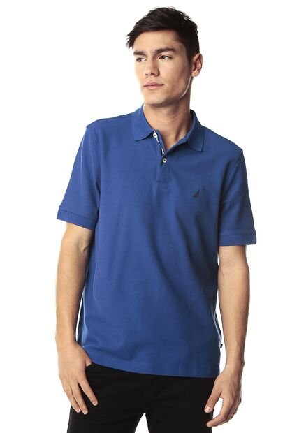 Polo Azul Nautica