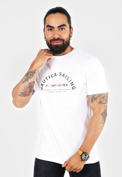 Camiseta NAUTICA Blanco