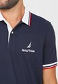 Camiseta Polo Azul-Blanco Nautica de Nautica