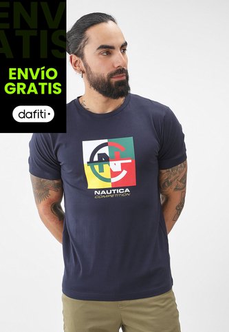Camiseta NAUTICA Azul Nautica