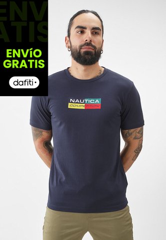 Camiseta NAUTICA Azul Nautica