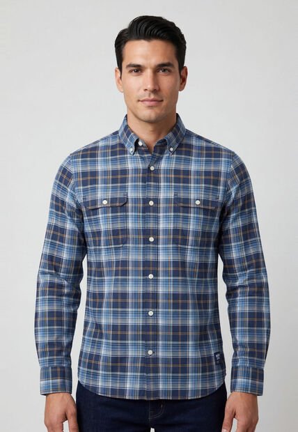 Camisa NAUTICA Azul
