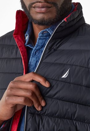 Chaqueta Acolchada Negro Nautica