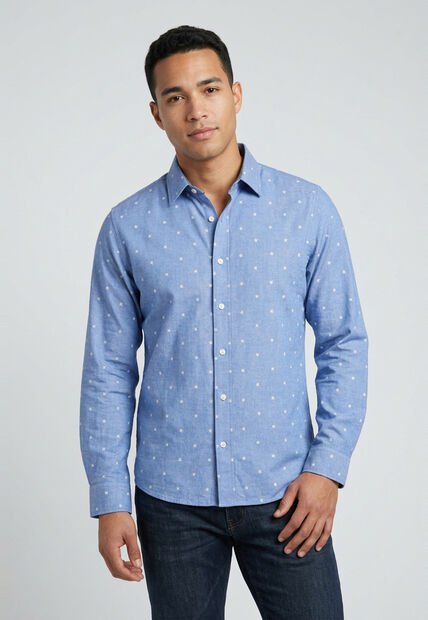 Camisa NAUTICA Azul