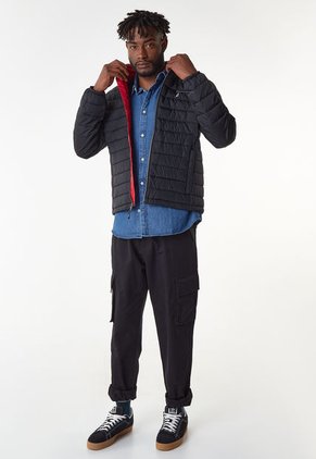 Chaqueta Acolchada Negro Nautica