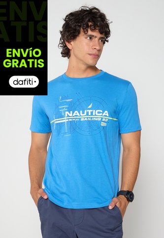 Camiseta NAUTICA Azul Nautica