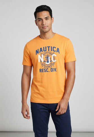 Camiseta NAUTICA Naranja Nautica