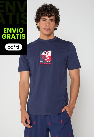 Camiseta NAUTICA Azul Nautica