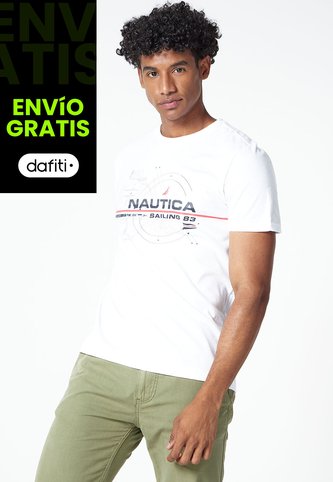 Camiseta NAUTICA Blanco Nautica