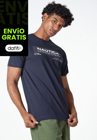 Camiseta NAUTICA Azul Nautica