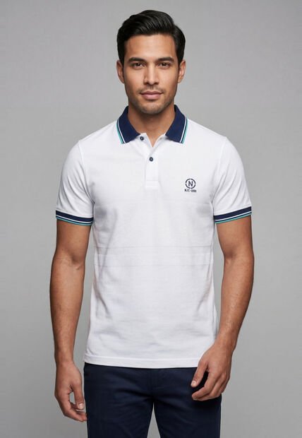 Polo NAUTICA Blanco