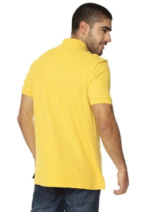 Camiseta Polo Mostaza Nautica