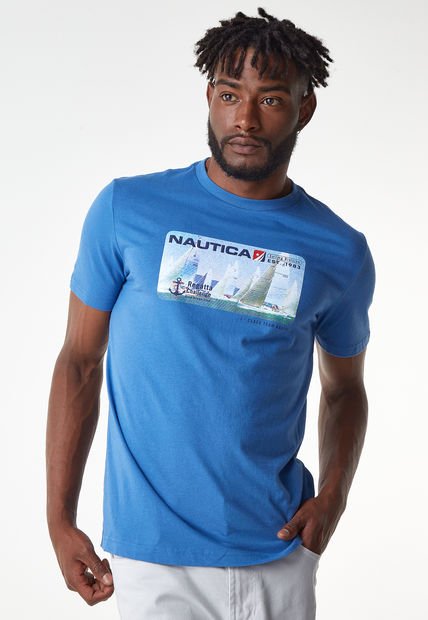 Camiseta NAUTICA Azul