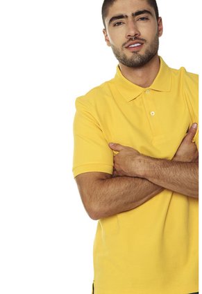 Camiseta Polo Mostaza Nautica