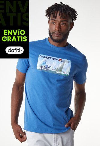 Camiseta NAUTICA Azul Nautica