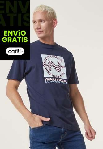 Camiseta NAUTICA Azul Nautica