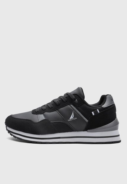 Tenis Lifestyle Nautica Helm Negro